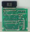 Reverse side of the VTech speech cartridge board, showing its copper tracks.