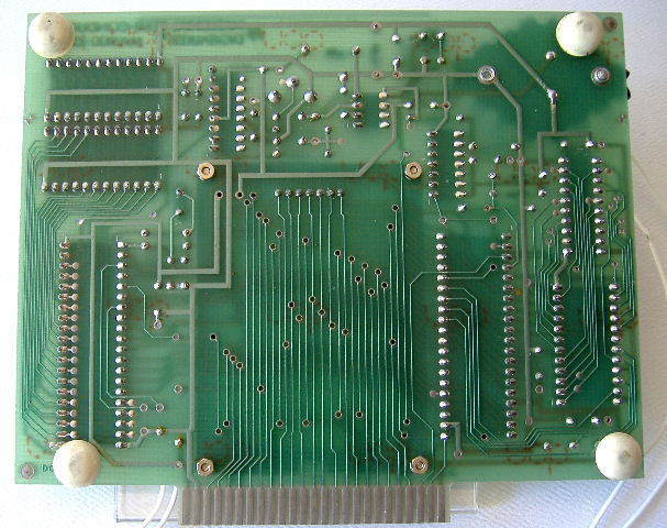Reverse side of the Digitalker evaluation board.