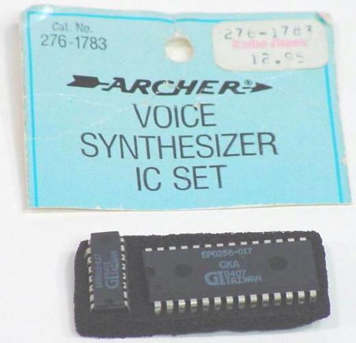 Voice Synthesizer IC Set — photograph 1.