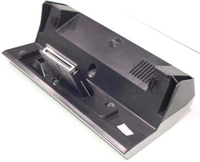 Underside showing the connector that plugs into the console cartridge port.