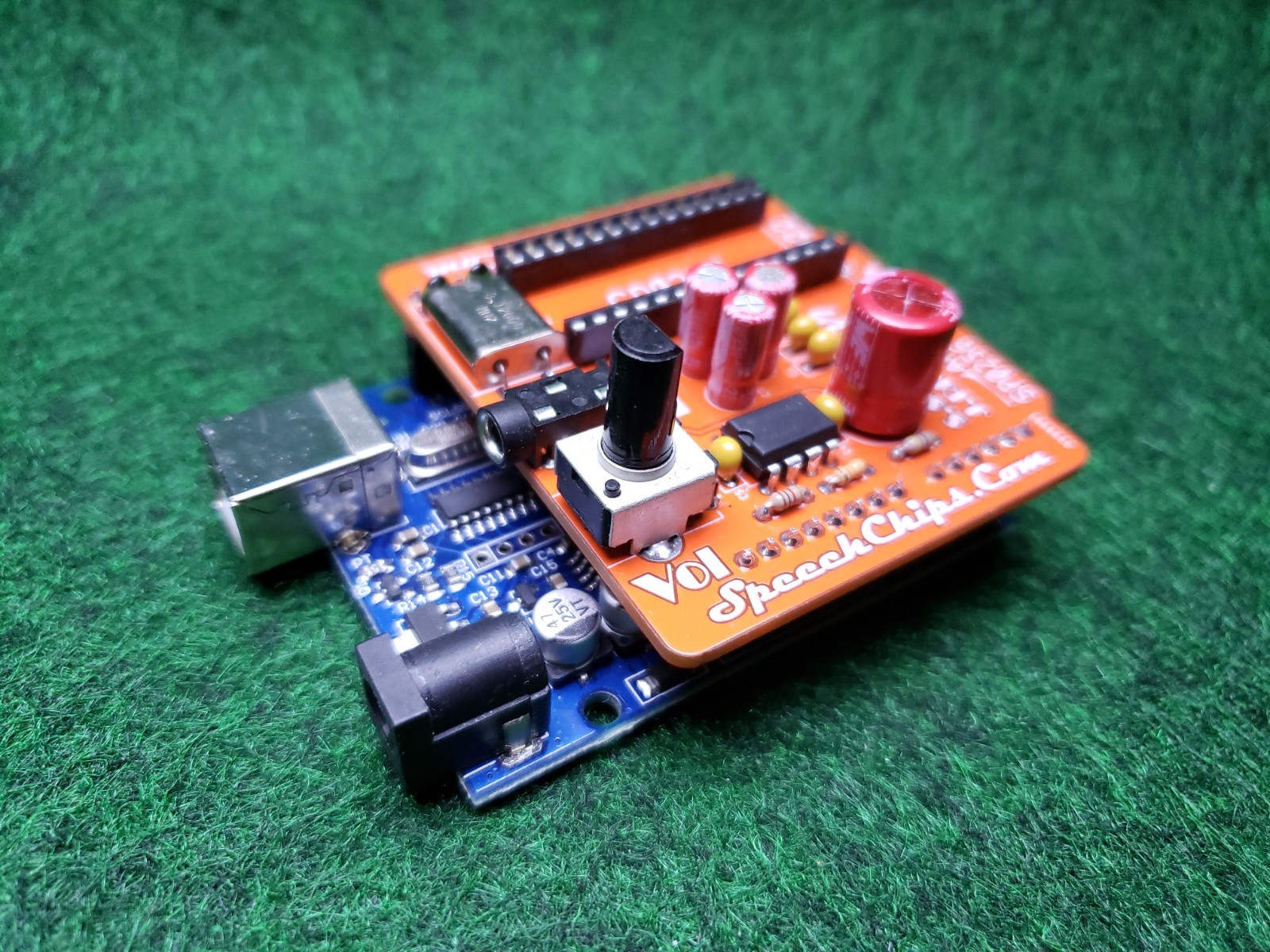 SP0256-AL2 speech synthesizer diagnostic tester board kit