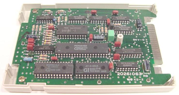 Circuit board inside the enclosure