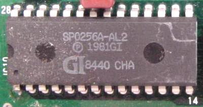 SP0256A-AL2 speech processor